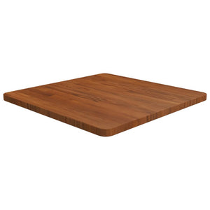 Quadratische Tischplatte Dunkelbraun 60x60 Eiche