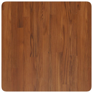 Quadratische Tischplatte Dunkelbraun 60x60 Eiche