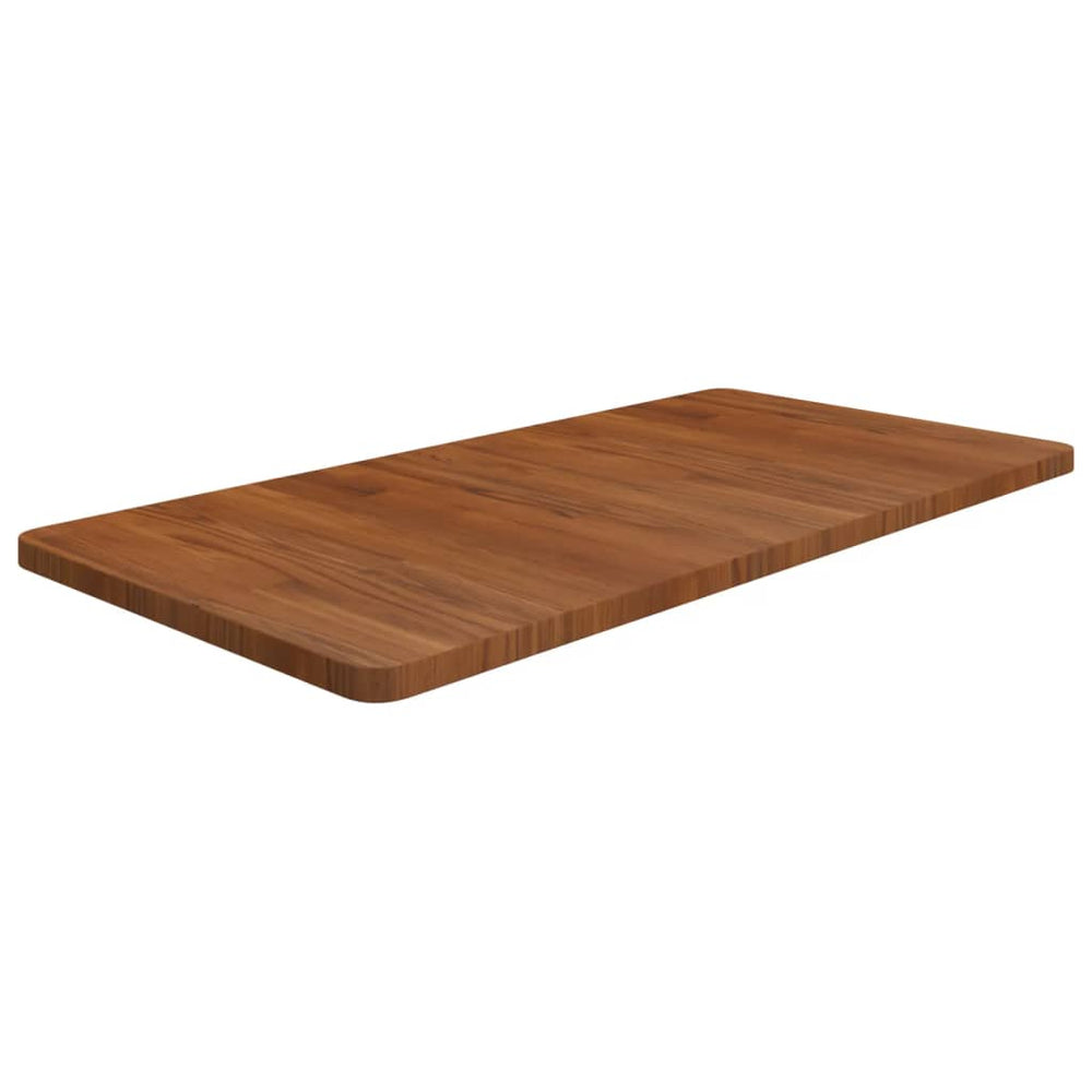 Dunkelbraune Waschtischplatte 100x50 cm