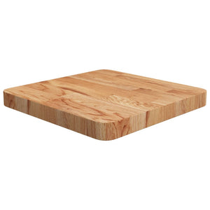 vidaXL Plateau de table carré Chêne traité marron clair 40x40x4 cm