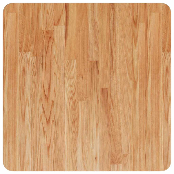 vidaXL Plateau de table carré Chêne clair 50x50x4 cm Chêne traité