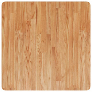 vidaXL Plateau de table carré Chêne clair 70x70x4 cm Chêne traité