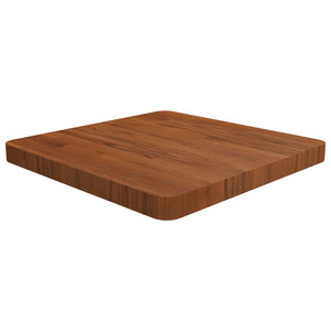 Quadratische Tischplatte Dunkelbraun 50x50cm Eiche