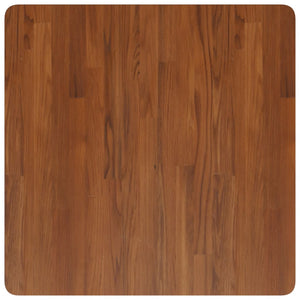 Quadratische Tischplatte Dunkelbraun 70x70 Eiche