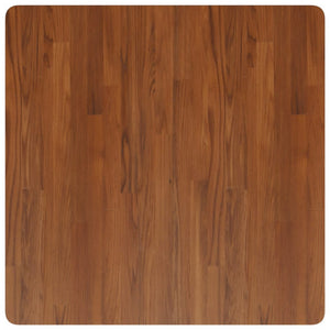 vidaXL Plateau de table carré chêne traité marron foncé 80x80x4 cm