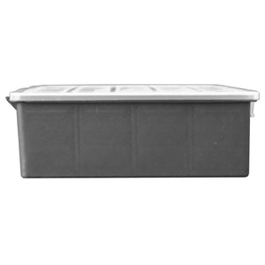 Sortimentskoffer 2 Stk. Abnehmbare Trennwände 360x250x85 mm PP