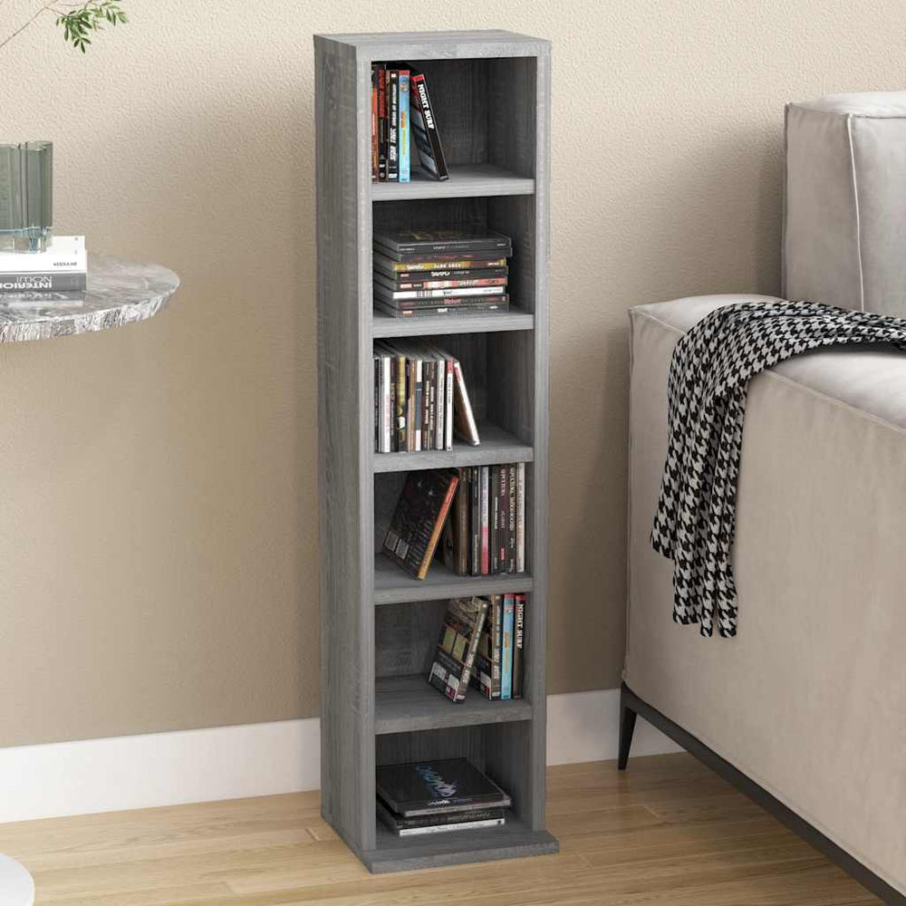 CD Regal Grau Sonoma Holzwerkstoff
