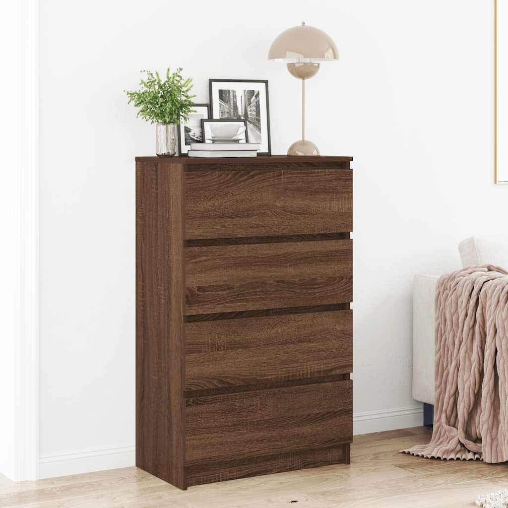 Sideboard Braun Eichen-Optik 60 cm