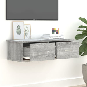 Wandschrank Grau Sonoma 60 cm