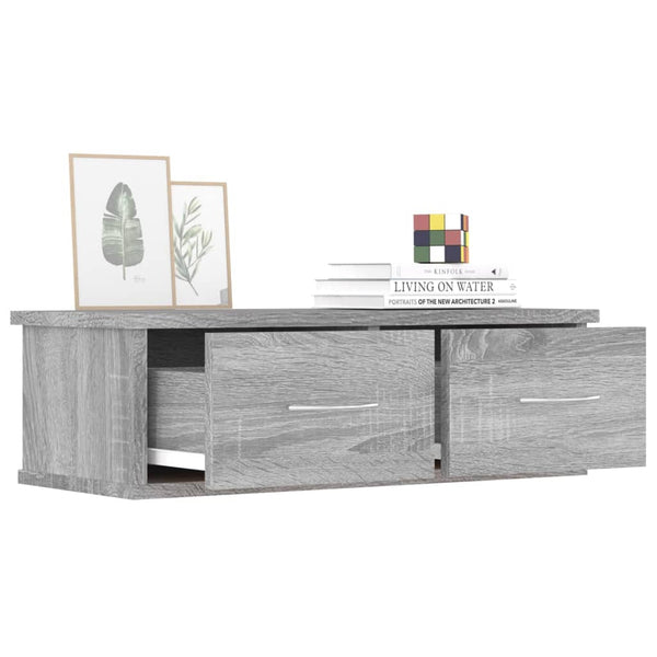 Wandschrank Grau Sonoma 60 cm