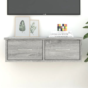 Wandschrank Grau Sonoma 60 cm