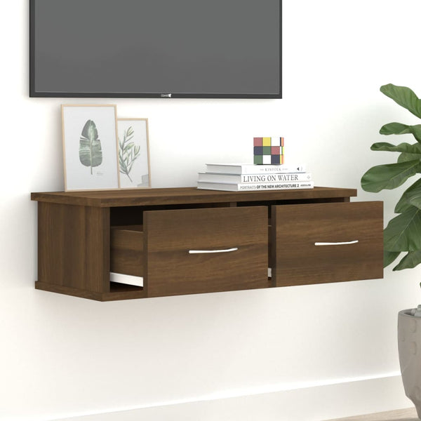 Wandschrank Braun Eichenoptik 60 cm