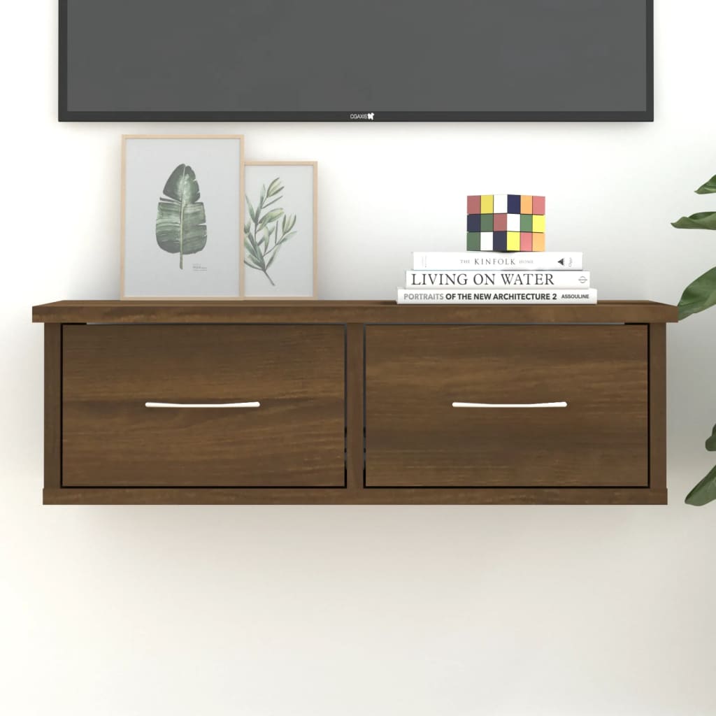 Wandschrank Braun Eichenoptik 60 cm