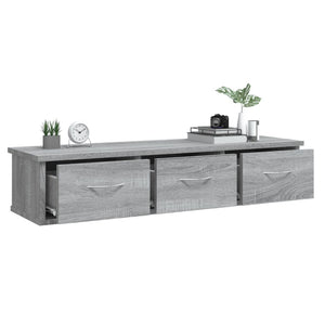 Wandschrank Grau Sonoma 88 cm
