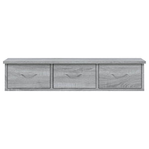Wandschrank Grau Sonoma 88 cm