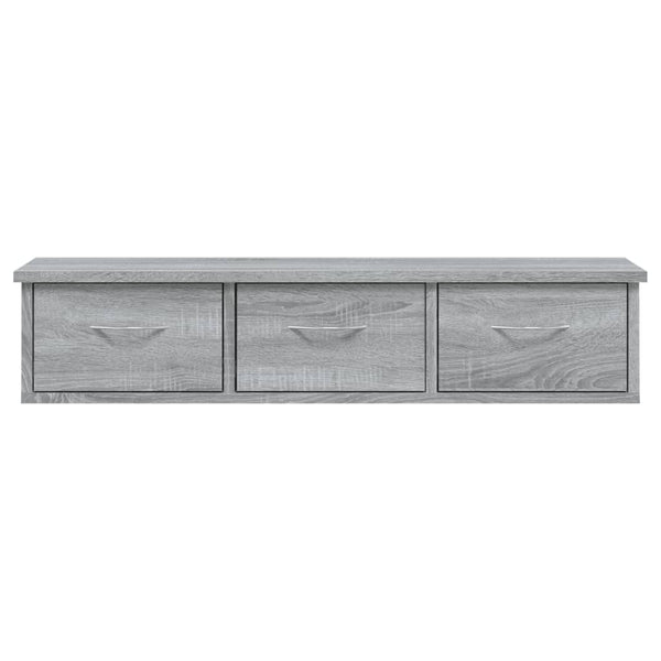 Wandschrank Grau Sonoma 88 cm