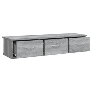 Wandschrank Grau Sonoma 88 cm
