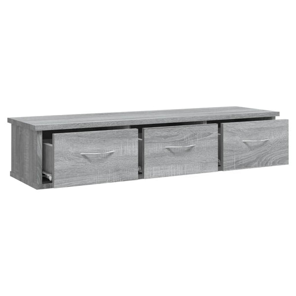 Wandschrank Grau Sonoma 88 cm