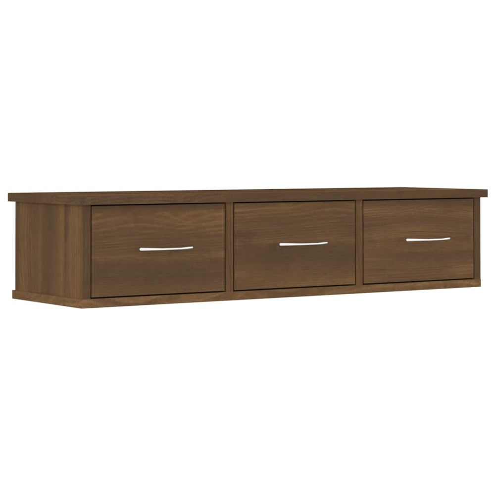 Wandschrank Braun Eichenoptik 88 cm