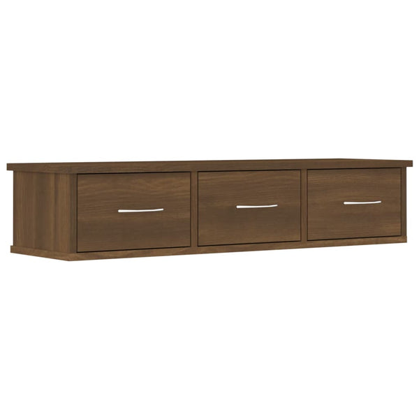Wandschrank Braun Eichenoptik 88 cm