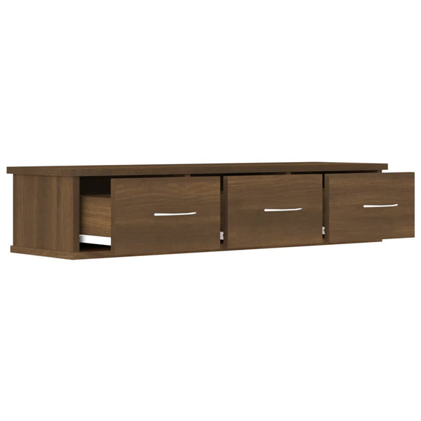 Wandschrank Braun Eichenoptik 88 cm