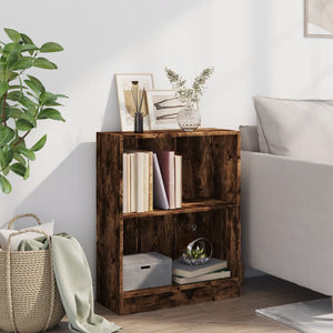 Bücherregal Räuchereiche 60x24x76 cm