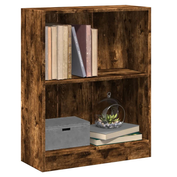 Bücherregal Räuchereiche 60x24x76 cm