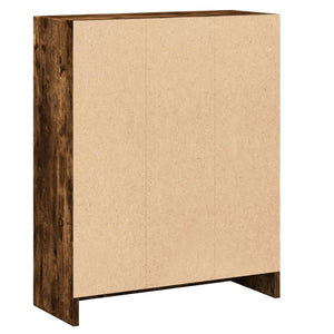 Bücherregal Räuchereiche 60x24x76 cm