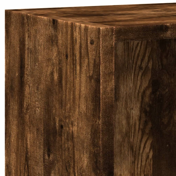Bücherregal Räuchereiche 60x24x76 cm