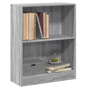 Bücherregal Grau Sonoma 60 cm