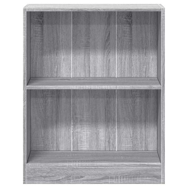 Bücherregal Grau Sonoma 60 cm