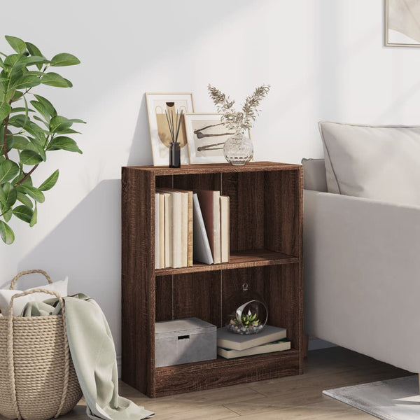 Bücherregal Braun Eichenoptik 60 cm