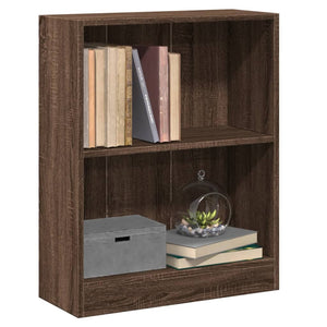 Bücherregal Braun Eichenoptik 60 cm