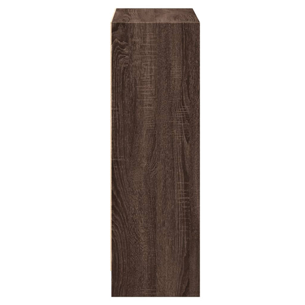 Bücherregal Braun Eichenoptik 60 cm