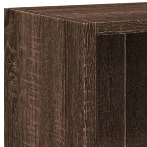 Bücherregal Braun Eichenoptik 60 cm