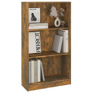 Räuchereiche Bücherregal 60x109 cm