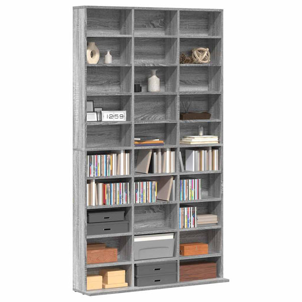 CD Regal Grau Sonoma Holzwerkstoff
