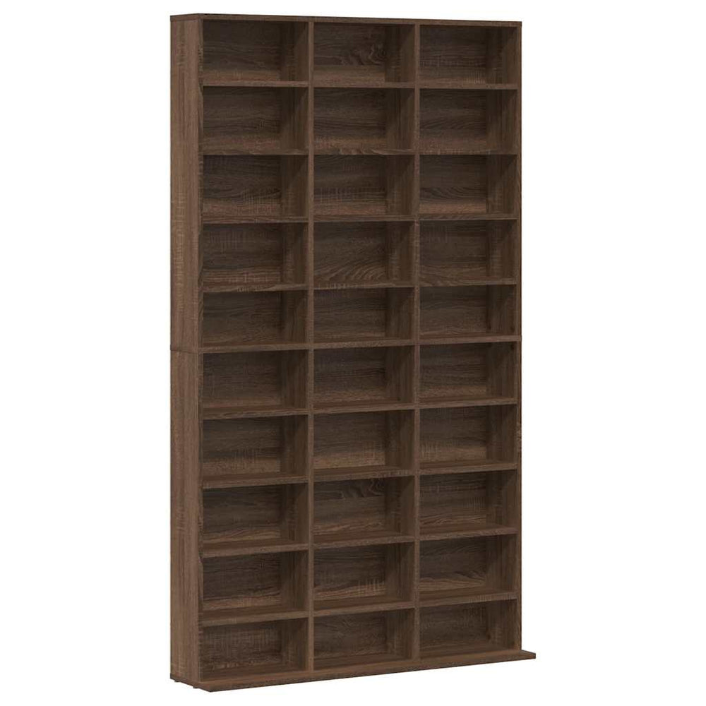 CD Regal Braun Eiche 102x23x177,5cm