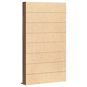 CD Regal Braun Eiche 102x23x177,5cm