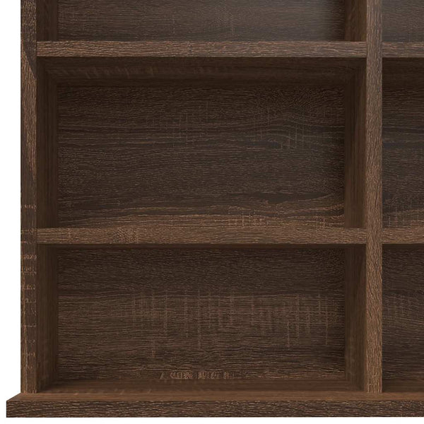 CD Regal Braun Eiche 102x23x177,5cm