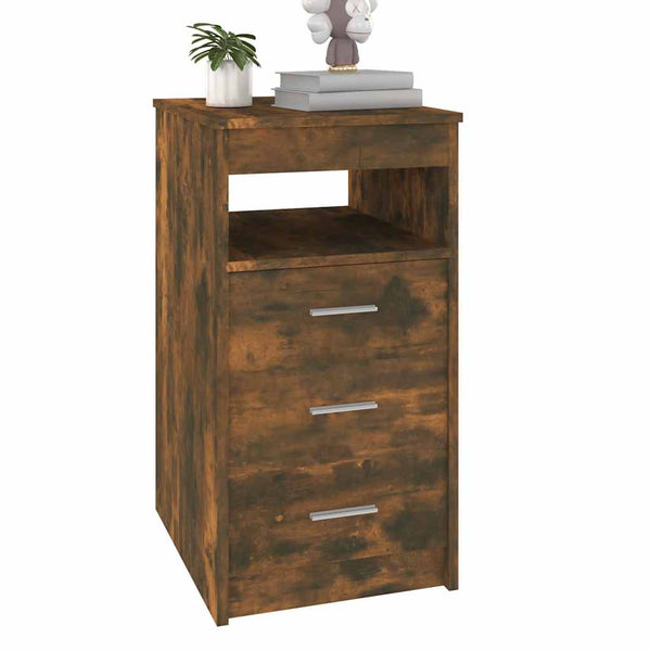 Sideboard Räuchereiche mit Schubladen 40x50x76 cm