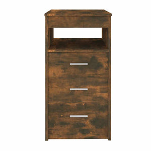 Sideboard Räuchereiche mit Schubladen 40x50x76 cm