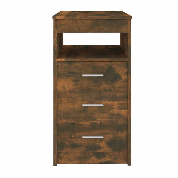Sideboard Räuchereiche mit Schubladen 40x50x76 cm