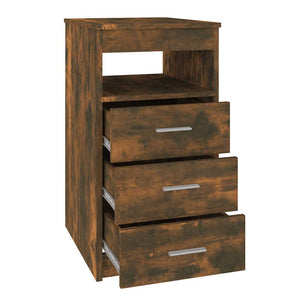 Sideboard Räuchereiche mit Schubladen 40x50x76 cm