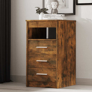 Sideboard Räuchereiche mit Schubladen 40x50x76 cm