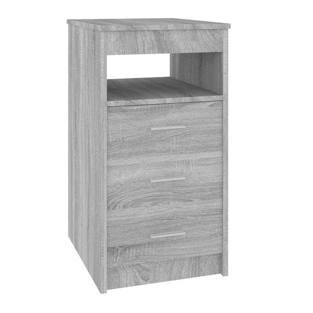 Graues Sideboard Sonoma mit Schubladen