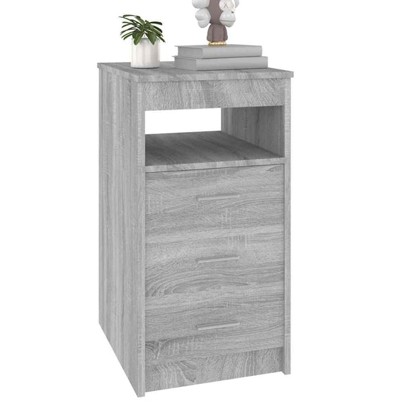 Graues Sideboard Sonoma mit Schubladen