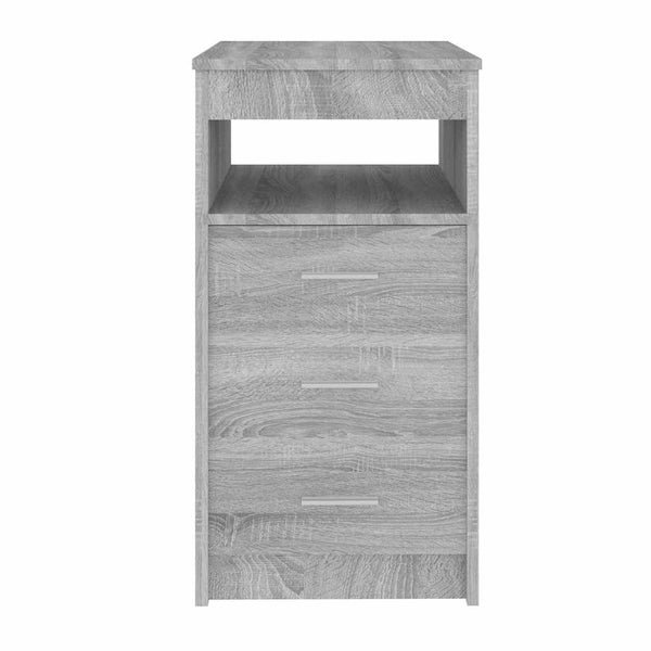 Graues Sideboard Sonoma mit Schubladen