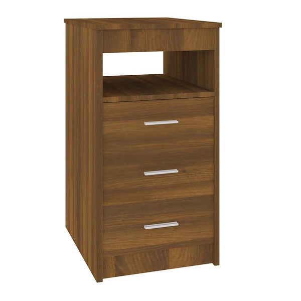 Sideboard Braun Eichen-Optik 40x50x76 cm