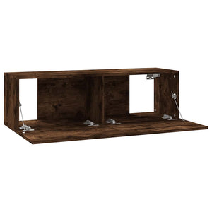 TV-Wandschrank Räuchereiche 100x30x30 cm